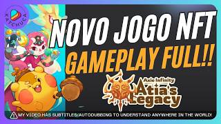 Atia’s Legacy Playtest 2 - o Novo Jogo NFT dos Axies da Ronin e Sorteio de Acessos