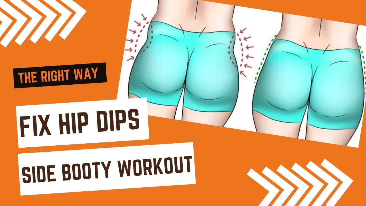 How to FIX HIP DIPS the RIGHT way | The secret to side booty exercises ...