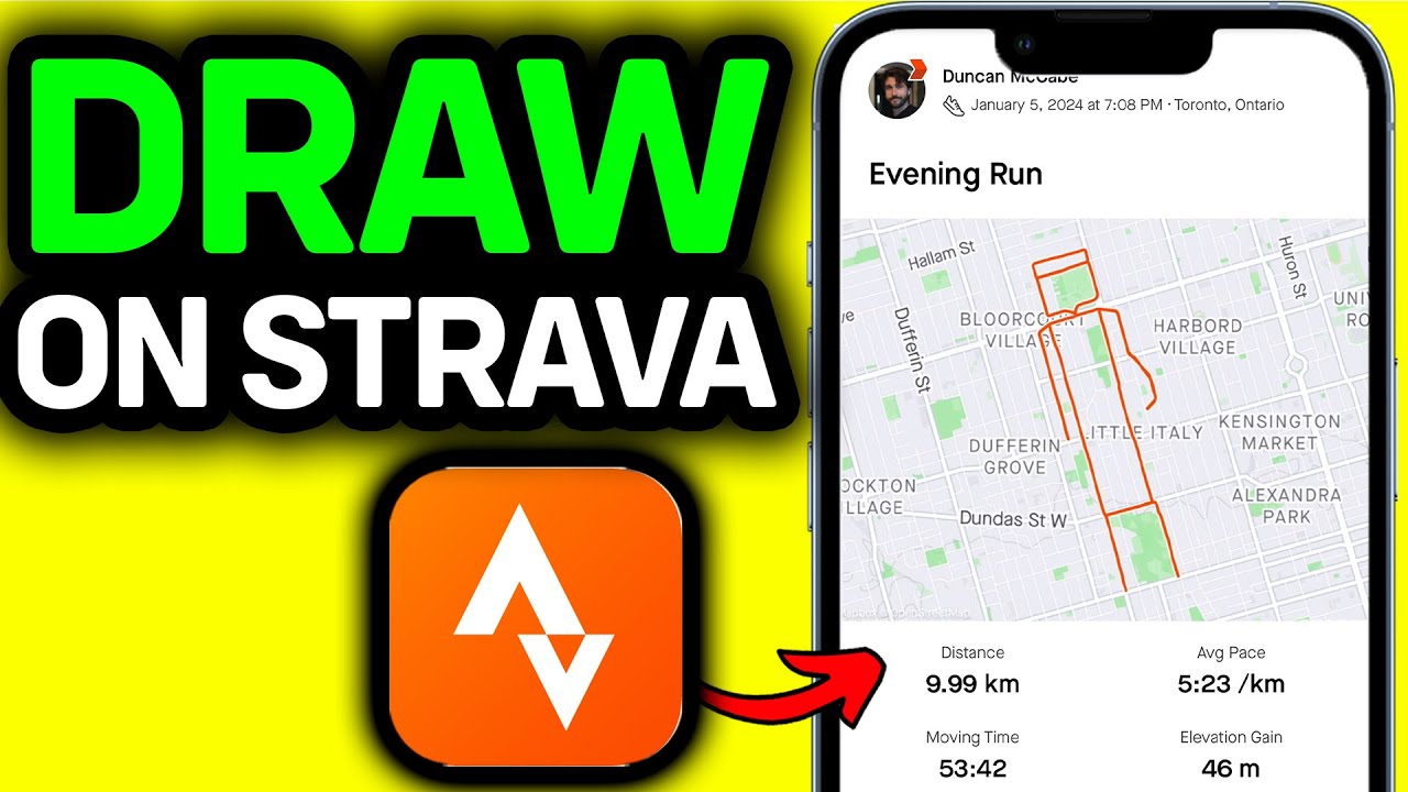 How To Draw On Strava | How To Make Strava Art 2025 - Full Guide - YouTube