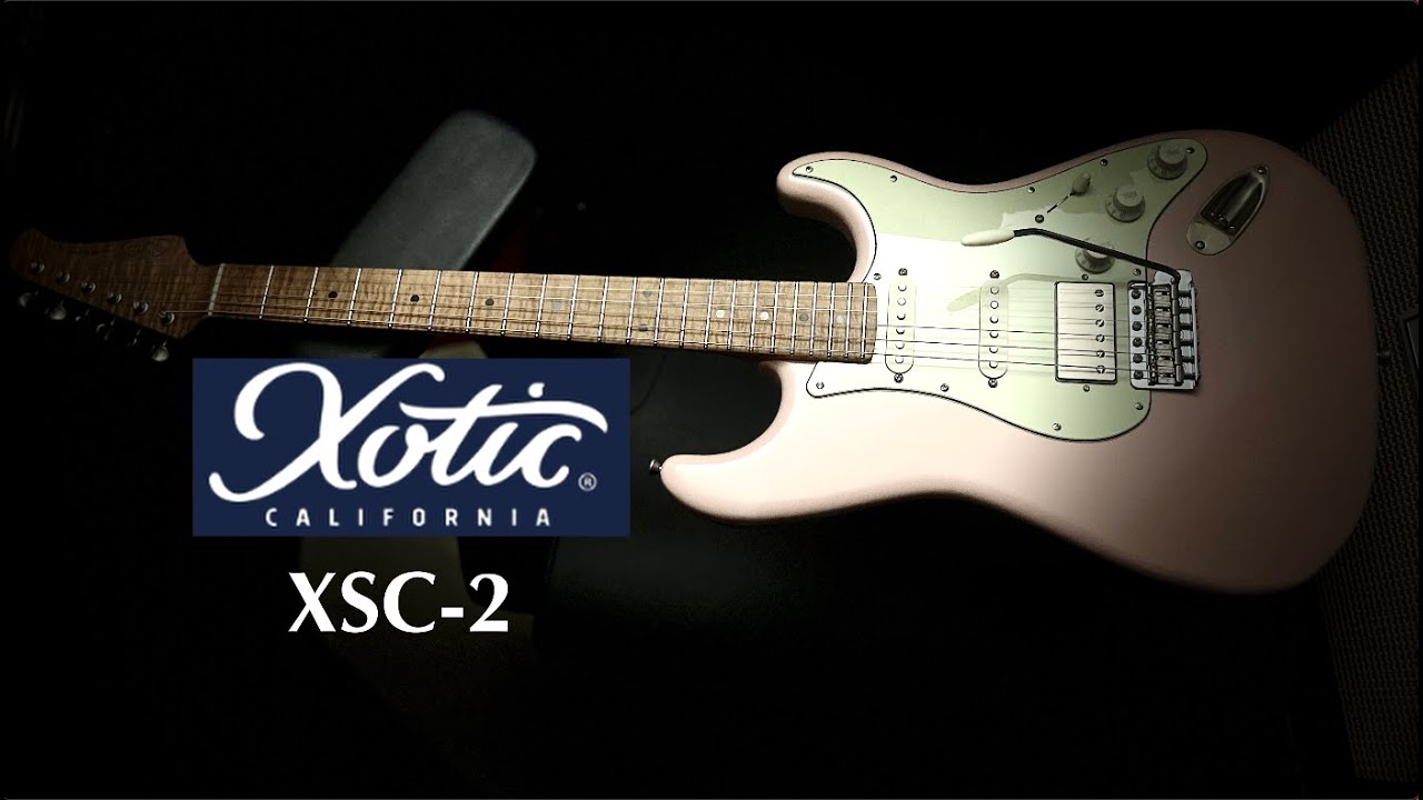ギター XOTIC XCS-2 shell pink medium Aged A class of it's own! The Xotic XSC 2 Lightly Aged in Shell