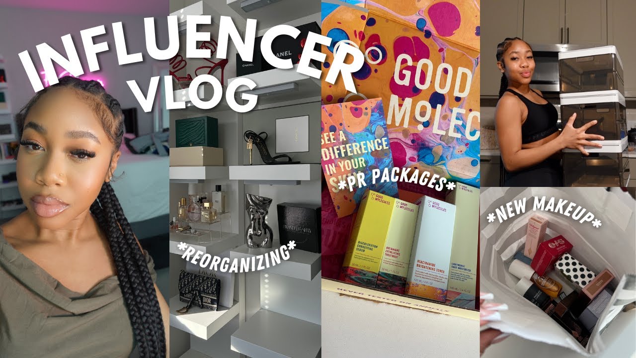 WEEKLY VLOG | INFLUENCER LIFE, TOMFORD SCAMMED ME, UNBOXING PR PACKAGES, NEW MAKEUP, & MORE!