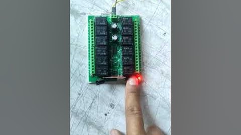 Hướng dẫn cài đặt bộ remote RF 12 kênh