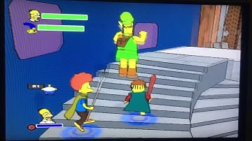 The Simpson’s Game (PS2) Playthrough: Level 11: Neverquest (Area 2) 1st Half