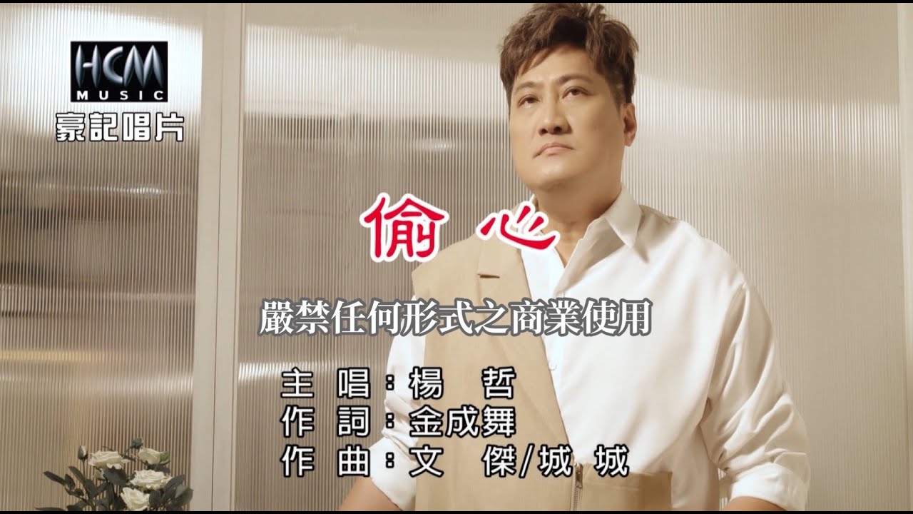 楊哲-偷心【KTV導唱字幕】1080p HD