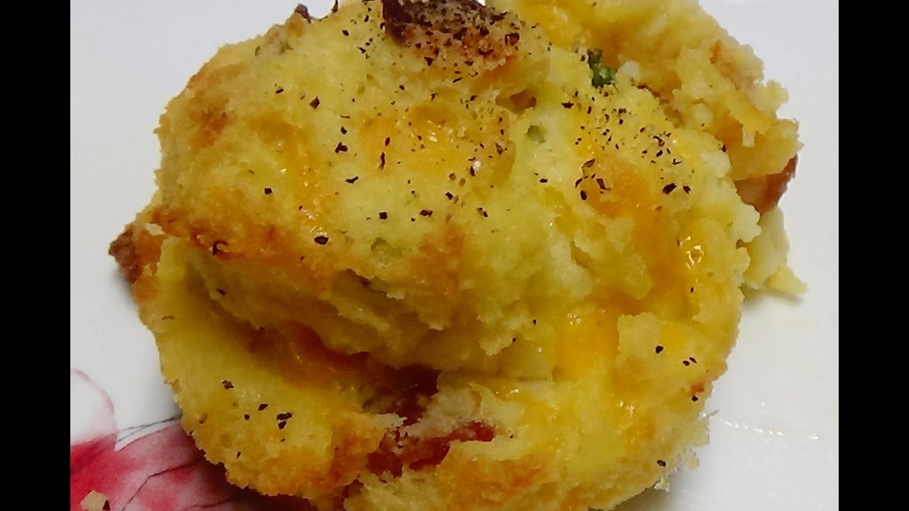 Southern Comfort Food, Potato Cakes Made Into Potato Muffins, a Healthier Dish - YouTube