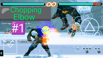 BRYAN FURY CHOPPING ELBOW COMBO TUTORIAL | WITH INPUT INFORMATION | TEKKEN 6 | ANDROID PPSSPP