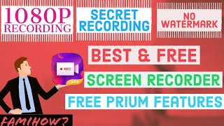 Best and Free Screen Recorder Without Water mark and Recording Button | 1080p Screen Recording screenshot 4