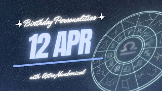 12 April Zodiac Horoscope Birthday Personality & Traits Revealed