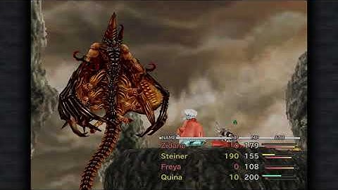 Final Fantasy IX (FF9) - Deathguise Boss Fight