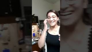 Manya Narang Tries My Microphone Recording On Phone.