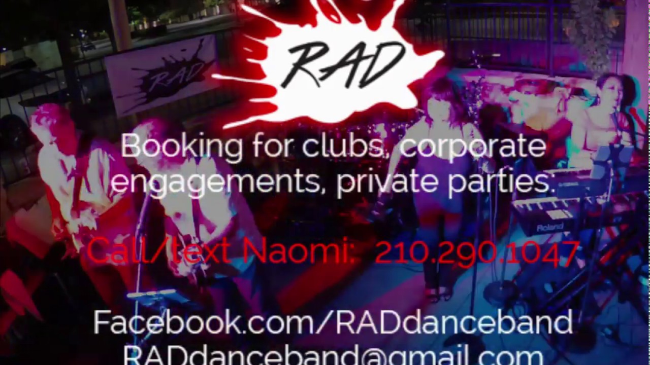 Meet RAD - the 80s Dance Band