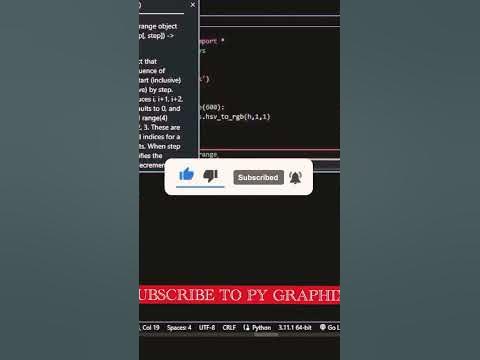 How To Create Graphics Using Python | Superb Graphics With Python ... image.