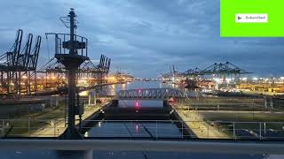 sailing out of Antwerp