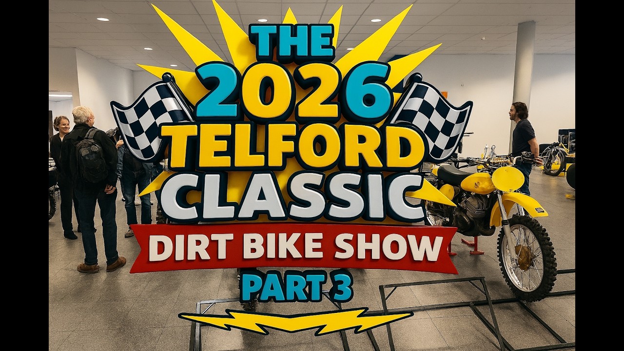 Выставка внедорожных мотоциклов Telford Classic 2026, часть 3.