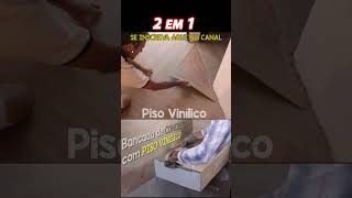 Piso Vinilico no Chão e na Bancada  #flaviobernardo #construcao #obra