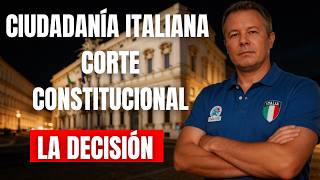 CORTE CONSTITUCIONAL RECHAZA  RECURSO DE TURÍN - CIUDADANÍA ITALIANA