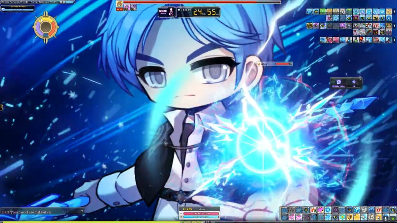 Maplestory - Hard Seren solo (Ice/Lightning mage)
