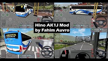 Hino AK1J Mod for BUSSID with link (Android)