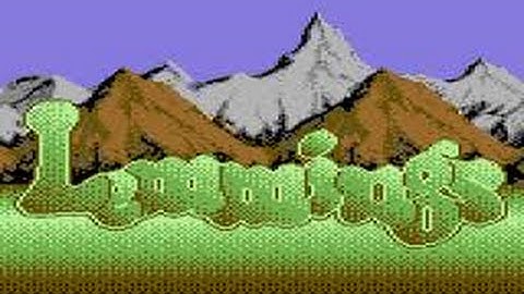 Lemmings Review for the Commodore 64 by John Gage