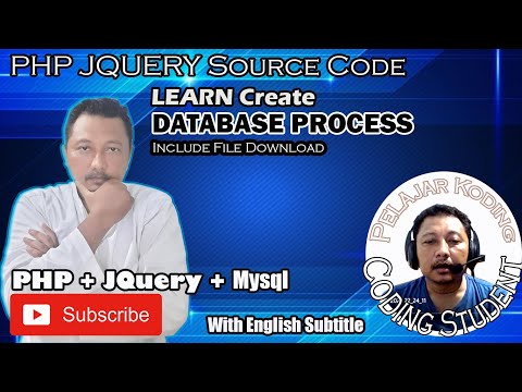 Belajar membuat Proses Database | PHP JQUERY MYSQL. #insert #select