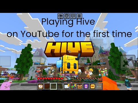 Playing Hive Bedwars on YouTube for the First Time - YouTube