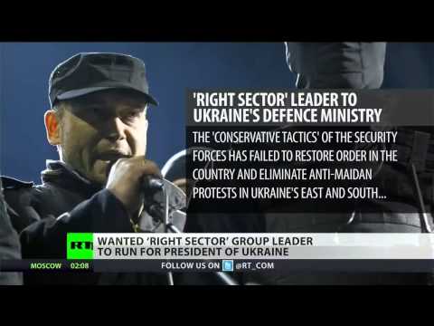 Radical Right Sector leader announces bid for Ukrainian presidency