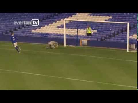 Footages of young John Stones scoring penalty for Everton going viral