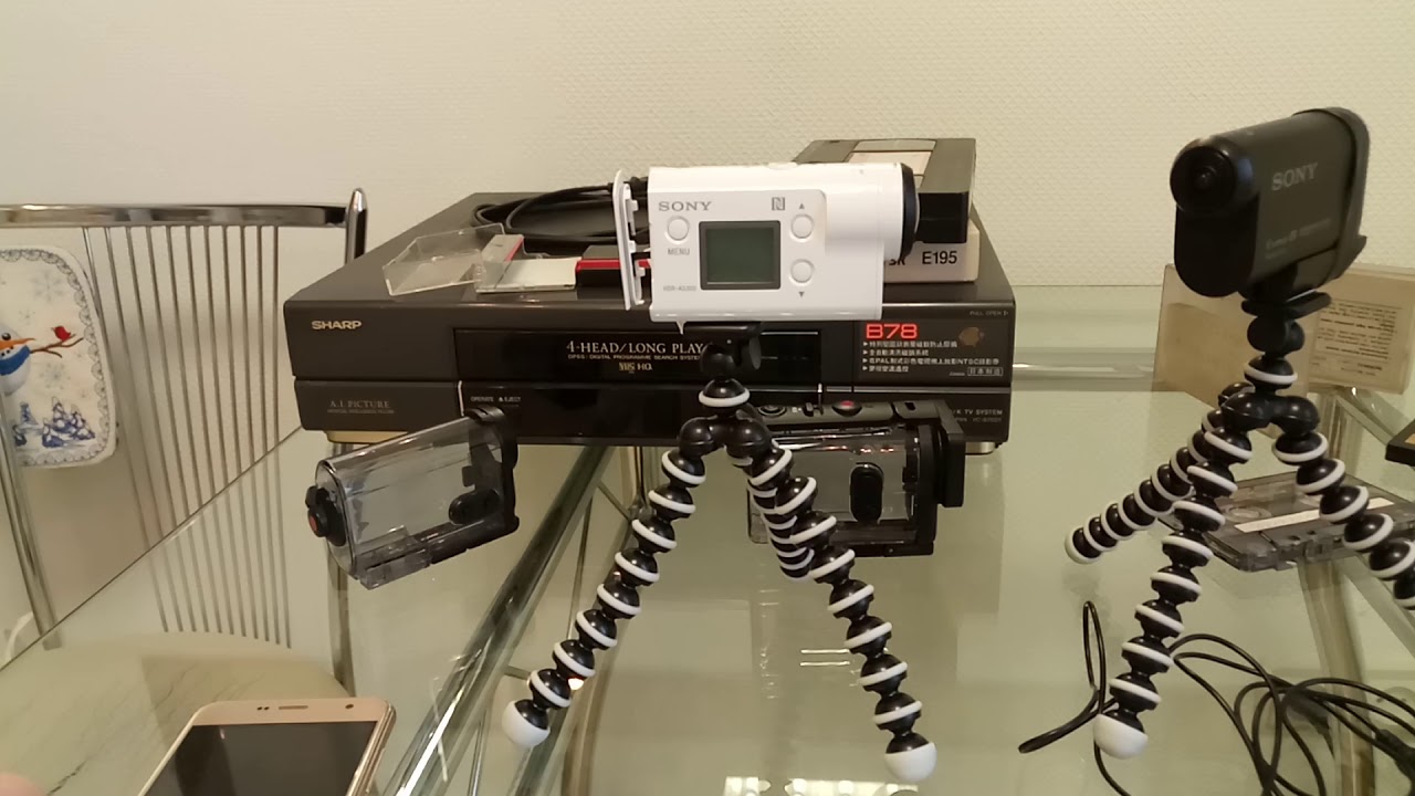 Сравнение Sony HDR AS20 и AS300 Перевод старых видео VHS в МР4 и ауди в ...