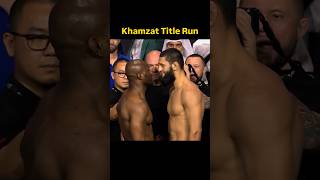 Khamzat Chimaev run for the title #ufc  #ufcshorts