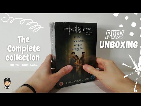 The Twilight Saga "The Complete Collection" DVD UNBOXING