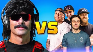 DrDisrespect VS Other Streamers Compilation - All perspectives