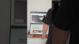 I changes my desk setup! #tech #desksetup #monitor #creator #onthego
