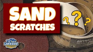 Sand Scratches: NOT Caused by Course Sand Paper