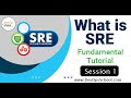 Session 1 What is SRE