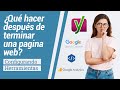 ¿Qué hacer después de terminar una pagina web en WordPress?