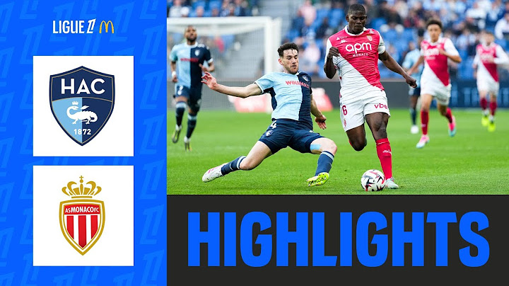 HAVRE AC - AS MONACO (1-1) - Week 31 - Ligue 1 McDonald's 24/25