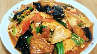 家常豆腐新做法，鮮香入味又營養，下飯又下酒，做法簡單特解饞 #美食 #做飯 #中餐 #家常菜 #菜譜