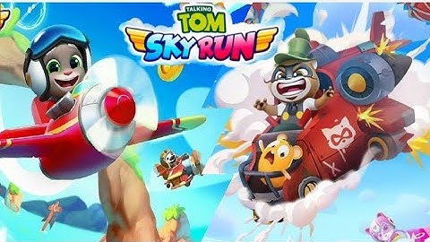 Talking Tom Sky Run #1 - Talking Tom - Android Gameplay