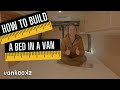 How to Build a Bed Frame in a Van | Ford Transit Van Conversion Bed Design