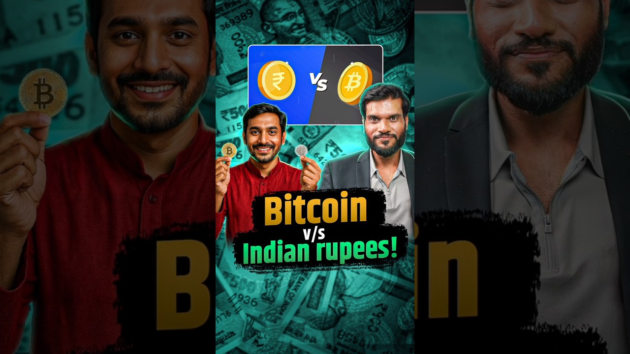 Bitcoin v/s Indian rupees ! #shorts #youtubeshorts by Dr. #arvindarora -  YouTube
