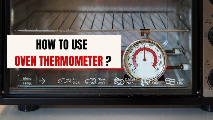 Learn how to use oven thermometer to recalibrate your oven - OTG or  Convection / Gas oven and avoid baking issues.