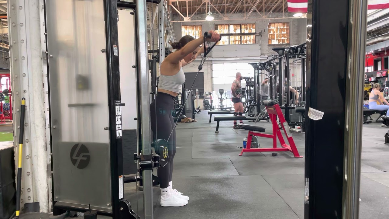 Hand Height Cable Lateral Raise YouTube