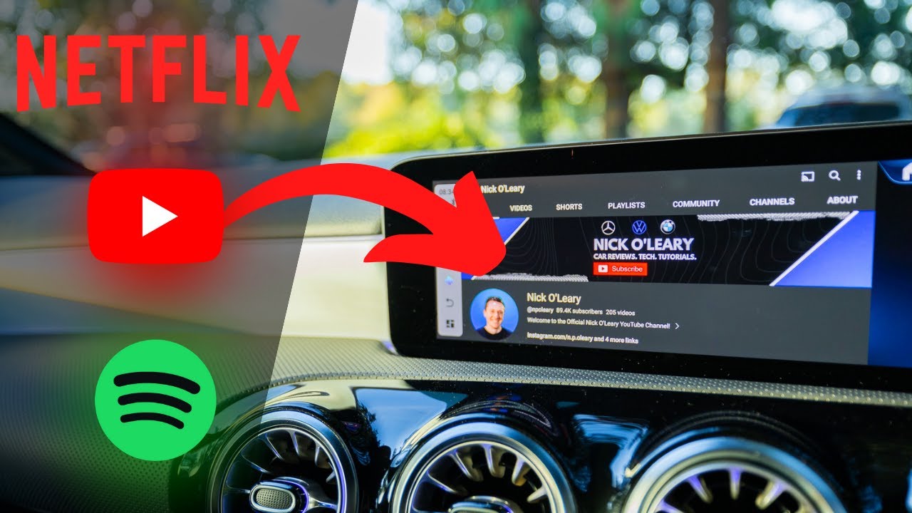 Watch YOUTUBE or NETFLIX in your Car! - YouTube