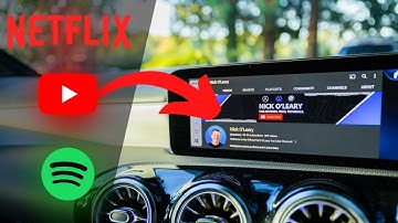 Kijk YOUTUBE of NETFLIX in je auto!
