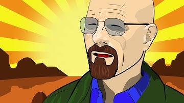 Video to Cartoon - Walter White - Say My Name - Marvel DC Style
