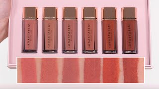 Anastasia Beverly Hills Lip Velvet Swatches | Shonagh Scott