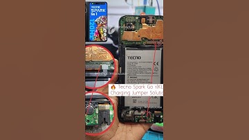 Tecno spark go 1 charging one jumper only