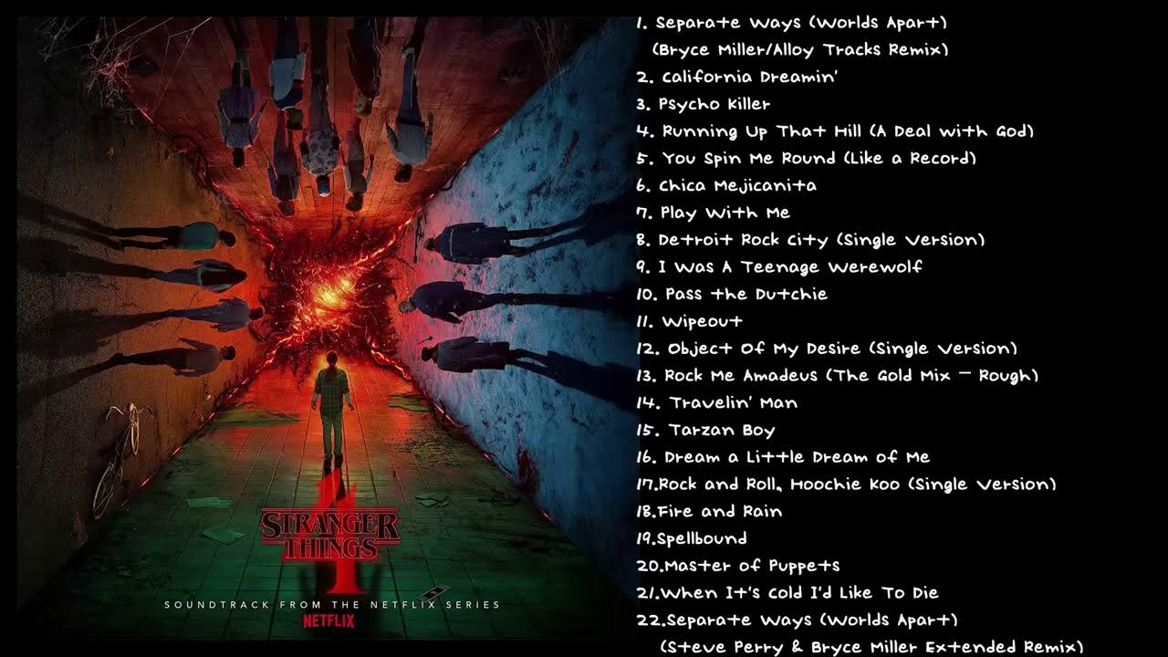 แผ่นเสียง Ost. Stranger Things SS4 (แผ่นสีดำ)