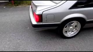 Mustang 5.0L flowmaster original 40 series - idle, rev, take off