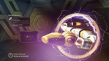 Schematic: Viperid Menace / PET! from Library Vault Treasure in Zereth Mortis